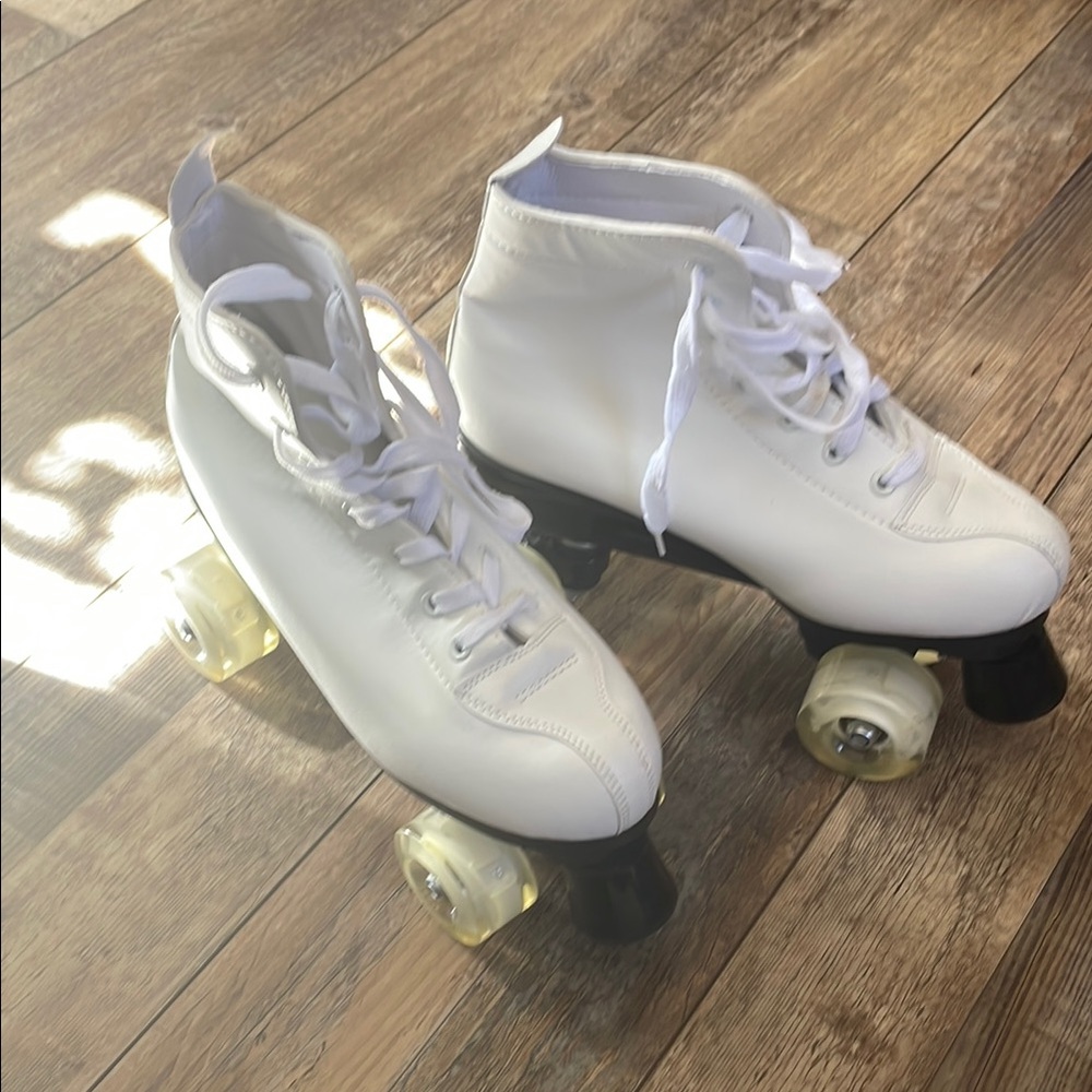 White Roller Skates